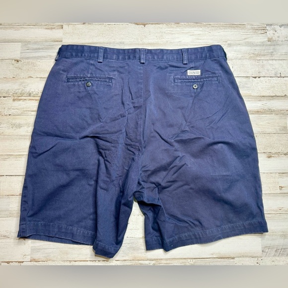 Polo Ralph Lauren Mens Chino Shorts Size 40 Blue Stretch Classic Fit 9” - Picture 8 of 8